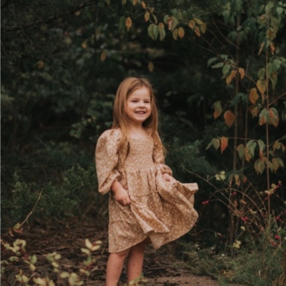 Tullabee brown floral dress